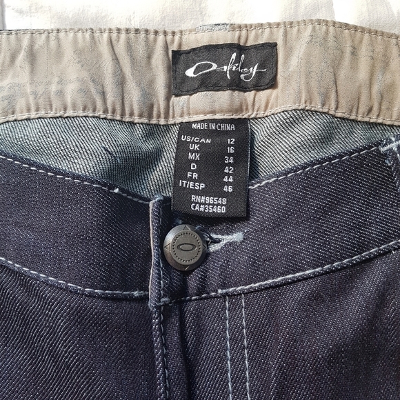 Oakley Spiral Bootleg Blue Jeans - Picture 8 of 12